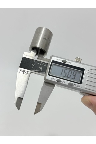 Paslanmaz Çelik Manşon 15mm 1 Adet