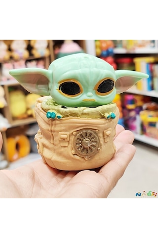 Star Wars The Mandalorian Grogu Baby Yoda Pop Stil 3 Boyutlu Koleksiyon & Karakter Figür 3169454