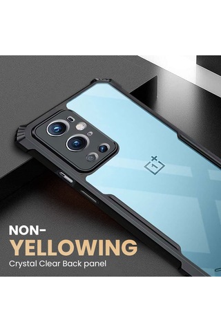 Oneplus 9 Pro Kılıf Kamera Ve Köşe Koruma Arkası Sararmaz Şeffaf