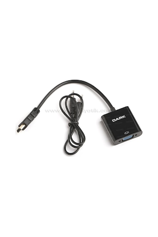 Dark Hdmı To Vga Ve Ses Dijital Analog Dönüştürücüsü (Dk-Hd-Ahdmı