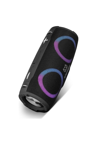 Powerway Boombox 30W Çift Bass Led Işıklı Bluetooth Hoparlör & Ses Bombası