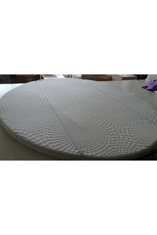 Viscoleff Yuvarlak Yataklara Özel 5 Cm Visco Ped-Hediyeli