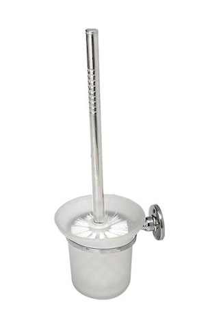 Krom Yuvarlak Duvara Monte Tuvalet Fırçası Ve Frostedtoilet Fırçası Tutucu Tuvalet Fırçası Tutucular Altın