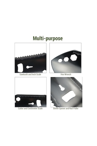 Pazly Yürüyüşleri Ve Pratik Küreği Kamp Kamp İçin Geeroyoo El Doğa Çok Bahçe, Amaçlı Aleti - İc