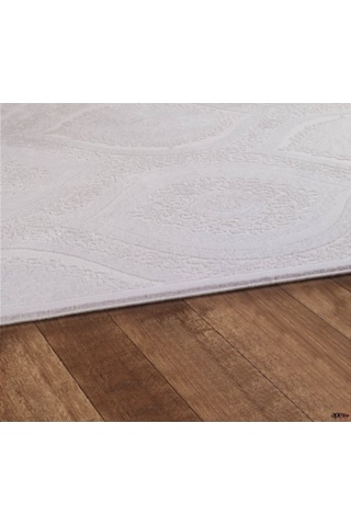 Apeks Halı Hanedan 5812 100X300 Saçaklı Ekru