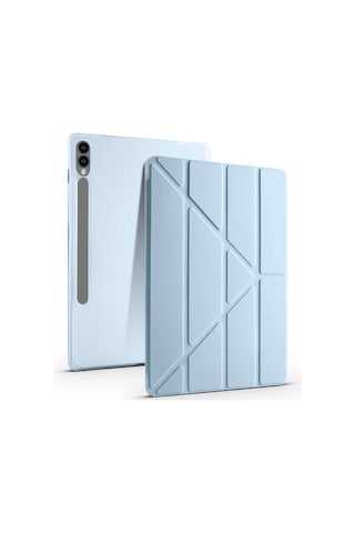 Galaxy Uyumlu Tab S10 Plus Kılıf Redclick Tri Folding Kalem Bölmeli Standlı Kılıf Kılıf