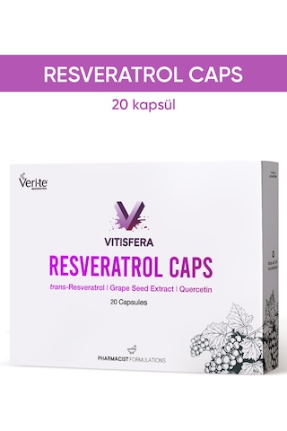 Vitisfera Resveratrol Caps Kür Seti 4'lü