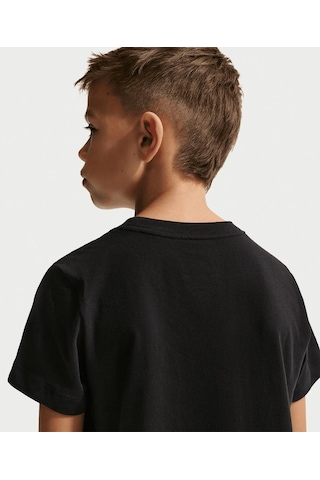 Nike Nsw Boxy Rest Pamuklu Çocuk Siyah Tişört