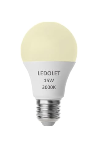 Ledolet 15w 100w E27 Led Ampul Sarı Işık - 3000k