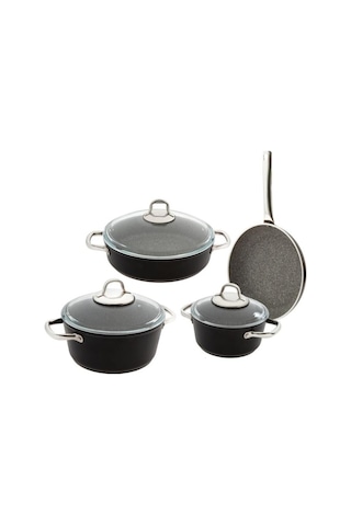 Jumbo Darci Black 7 Parça Tencere Seti 500.01.01.8562
