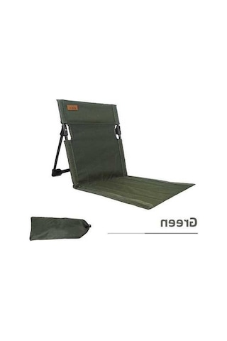 Pazly Katlanır Kamp Sandalyesi, Hafif Asker Yeşili, Plaj Bahçe Veranda Balıkçılık Koltuğu Asker Yeşili