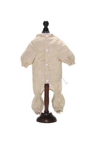 Köpek Yağmurluk Dışarı Dört Ayak Su Geçirmez Toz Giysiler Pet Yağmurluk, Boyut: Xl Kayısı