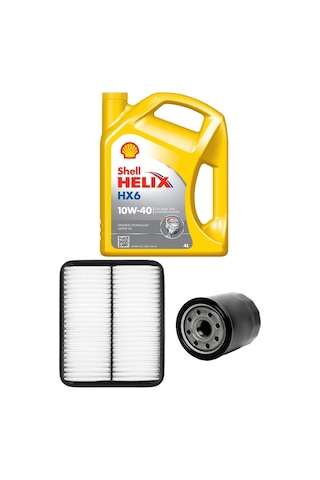Bakım Seti Toyota Corolla 1.3 Enjeksiyonlu Ae101 Efsane Kasa 1993-1998 + Shell Helıx Hx6 10w40