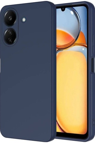 Xiaomi Redmi 13c Kılıf Zore Mara Lansman Kapak Lacivert