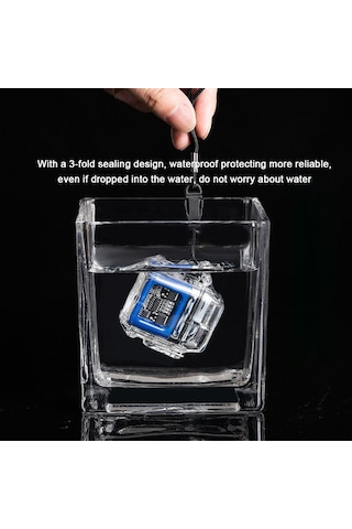 Vkemall Siyah Dışarıda Kullanıma Uygun Suya Dayanıklı Elektronik İki Arklı Elektrik Çakmak Usb Şarjlı Dahili Litiyum Pil Siyah