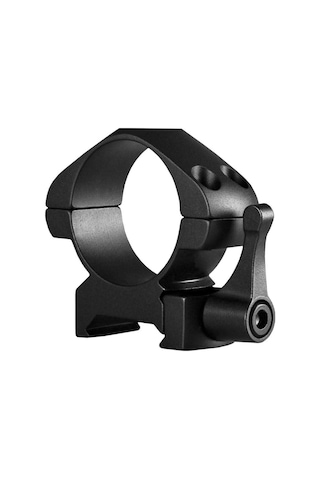 Hawke Precision Steel Ring Mounts 30mm Orta Yükseklikte Dürbün Ayağı Siyah