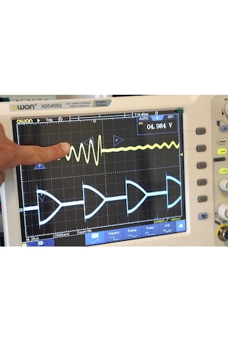 Owon Xds4502 Osiloskop 2 Kanal 500 Mhz 10,4''full Paket