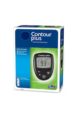 Ascensia Contour Plus Şeker Ölçüm Cihazı + Strip 50 Adet