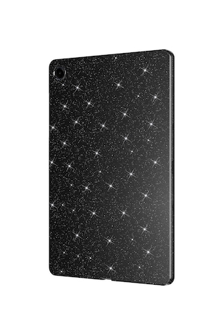 Galaxy Tab S9 Fe Simli Parlak Görünümlü Uyumlu Zore Tablet Koton Kılıf-derin Mor Tablet Kılıfı