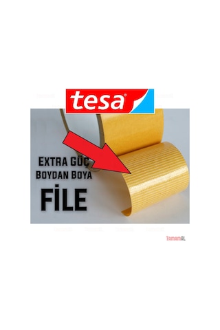 Tesa (Alman Markası) Halı Kaydırmaz Çift Taraflı Bant 5 /10 Metre