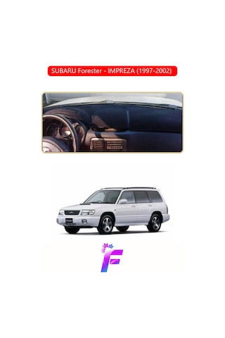 Subaru Forester / Impreza 1997-2002 Uyumlu Torpido Örtüsü Yansıma Önleyici Tam Koruma K39