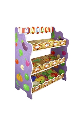 Ahşap Mini Manav Köşesi