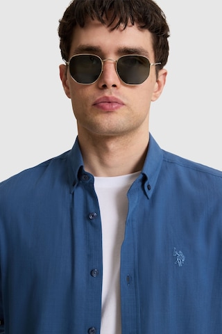 U.S. Polo Assn. U.s. Polo Assn. Erkek Açık Lacivert Gömlek Basic 50324660-vr059