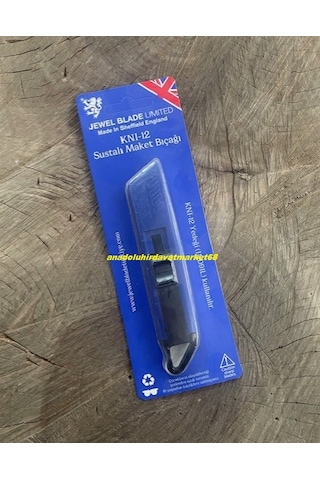 Jewel Blade Plastik Maket Bıçagı Halı Kesme Maket Bıçağı Bi Metal Uçlu