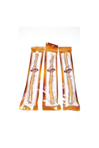 3 Adet Taze Doğal Diş Fırçası Misvak Vakumlu Paket 20 Cm Büyük Boy
