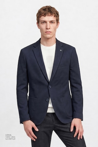 Altınyıldız Classıcs 360 Erkek Lacı Yünlü Slim Fit Dar Kesim Mono Yaka Torba Cepli Blazer Ceket
