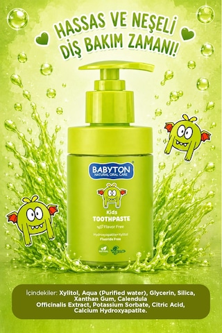Doğal Aromasız Hydroxyapatite+xylitol Florürsüz Diş Macunu Pompalı 200 Ml Temel Bakım