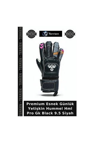 Terrien Premium Esnek Günlük Yetişkin Hummel Hml Pro Gk Black 9.5 Siyah