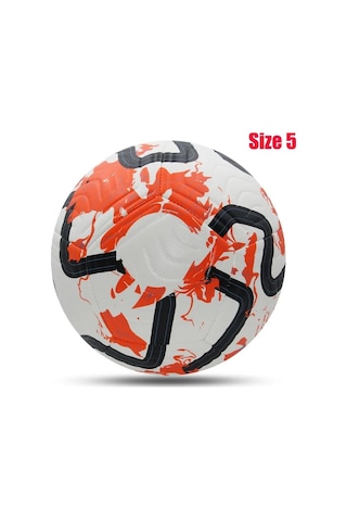 Wholesale11 Standart Boy 5 Futbol Topu, Makine Dikişli Top Pu Turuncu