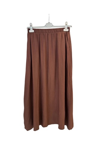 Z-556 Üstü Kimono Kısa Etekli Çilek Takım Kahve