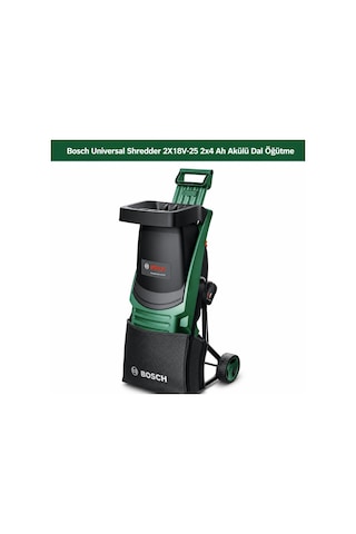 Bosch U Shredder 2x18V-25 2x4AH Akülü Dal Öğütme - 06008E0000
