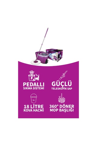 Thunderbolt Pedallı Otomatik Temizlik Seti