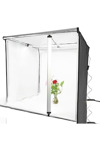 Monozone 12000-13000 LUX Fotoğraf Stüdyosu Profesyonel Led Işıklı Çadır Kiti 80 x 80 CM