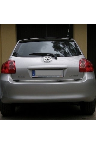 Toyota Auris Formlu Krom Bagaj Alt Çıtası 2007-2012 Paslanmaz Çel N11.4100