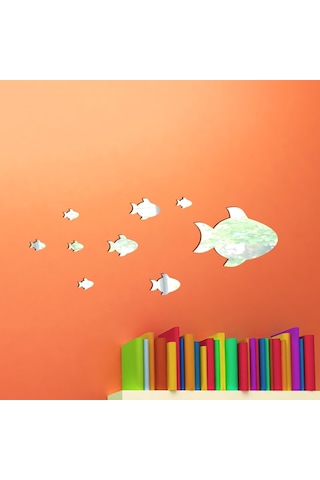 Balıklar Dekoratif Ayna(453345018) Şeffaf