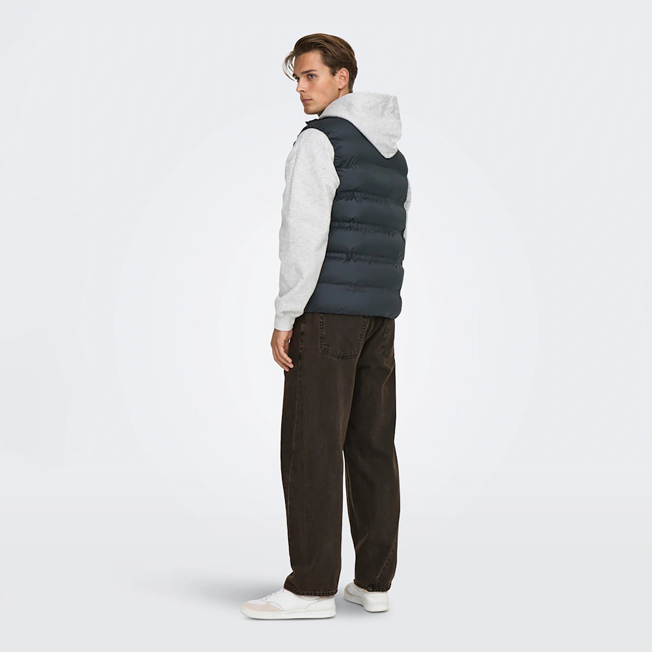 Only & Sons Union Seamless Life Erkek Siyah Yelek 22034830-b Siyah