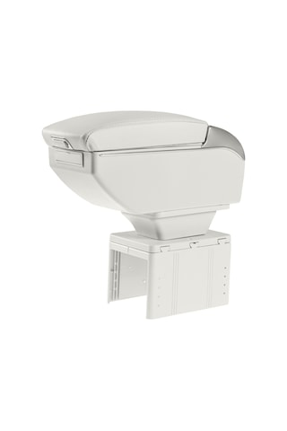 Oto Kolçak Sürgülü Ve Usb Şarj Girişli Tüm Araçlara Uyumlu Kol Dayama 7 Usb Girişli Kolçak Gri