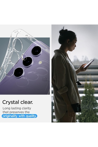 Samsung Galaxy Uyumlu S25 Kılıf İnce Kamera Korumalı Şeffaf Silikon
