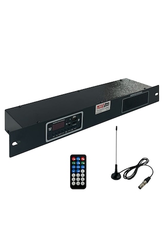 Fm-724 Kumandalı Usb Bt Dijital Fm Tuner Radyo Trt Bandrollü