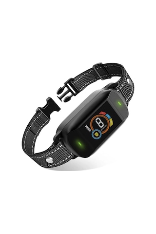 Uu0297 Köpek Eğitim Cihazı Köpekler İçin Havlama Tasması Renkli Siyah