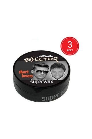 Sector Hairmate Short Lovers Süper Wax 3 x 150 ML