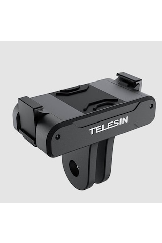 Ayex Manyetik Çift Tırnak Adaptör Telesin Oa-tpm-t04 Djı Osmo Action 5 Pro / 4 / 3 Uyumlu Hızlı Bağlantı Aparatı