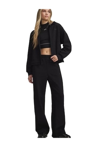 Under Armour Unstoppable Flc Open Pant Kadın Eşofman Altı 6013522-008 Siyah