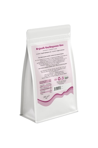 Ots Organik Keçiboynuzu Unu 500 gr (Organik Sertifikalı, Pestisit Analizli)