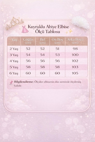 Miss Liva Kız Çocuk Kuyruklu Tüllü Çiçek Detaylı Abiye Elbise Pembe 2-6 Yaş Pembe