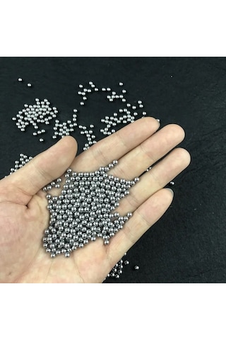 250 Adet 4mm Çelik Bilya, Çok Amaçlı Bilye, Tane Demir Misket Rulman